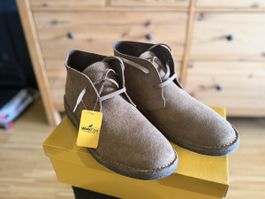 WalkFlex Chukka Boots Herren Wildleder Grösse 44 Neu mit Eti