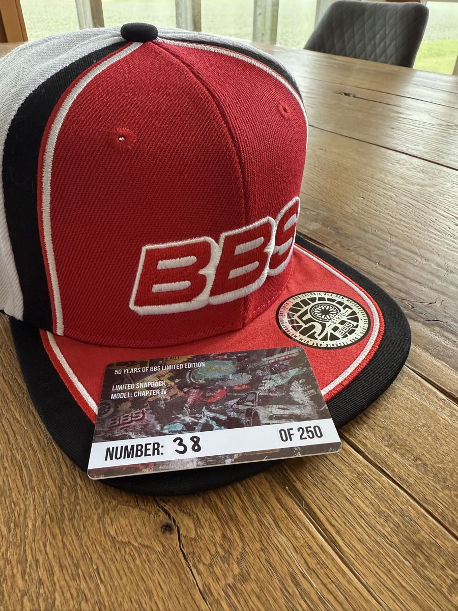 Copricapi, berretti & cappellini: BBS Cap - Limitierte Edition - Nummer 38/250 – Nuovo e nell'imballaggio originale da Strengelbach venduto da Camber 2