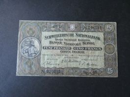 Schweiz 1949, 5 Franken