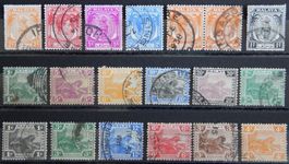 Malaya British Lot mit alten Werten I