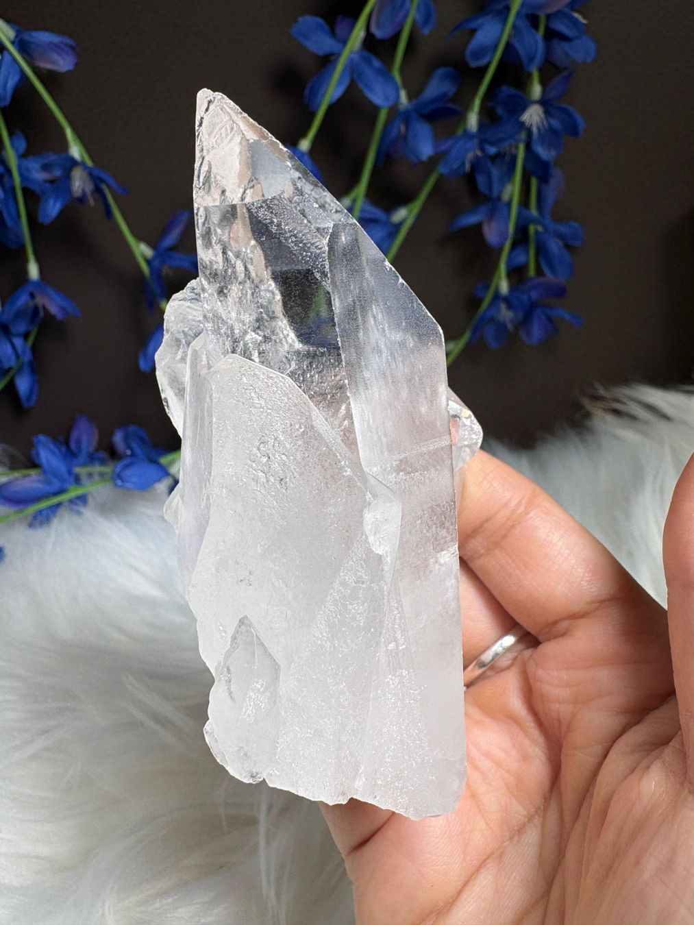 Minerali & Pietre curative: Laotischer Clear Quartz Cluster – Nuovo (secondo la descrizione) da Neuheim venduto da m.hald 5