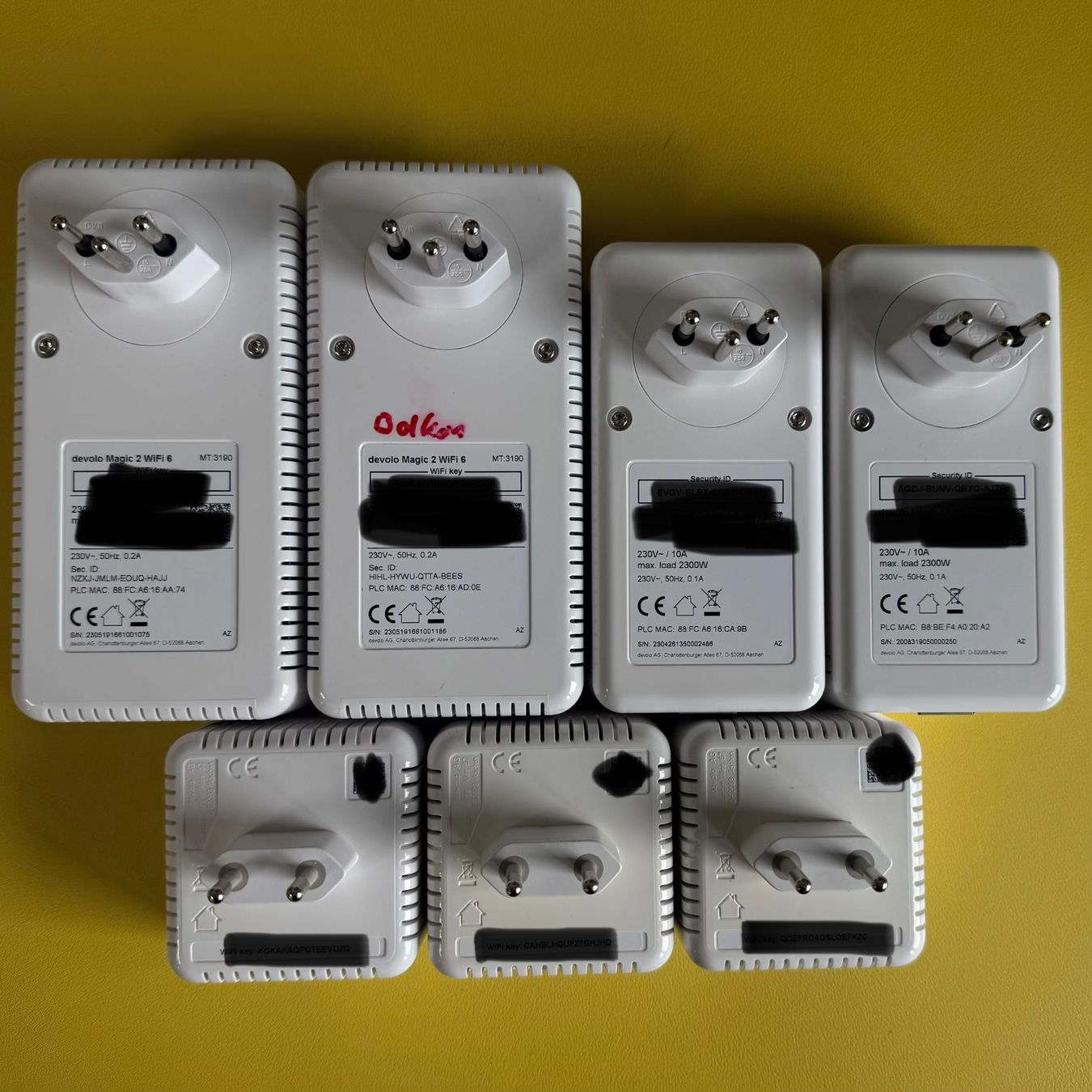 Devolo Unità & Adattatore: Set: 3x devolo Magic 2 WiFi 6 + 4x Magic 1 Zusatzadapter – Usato da Münchwilen TG venduto da LuDeAn 1