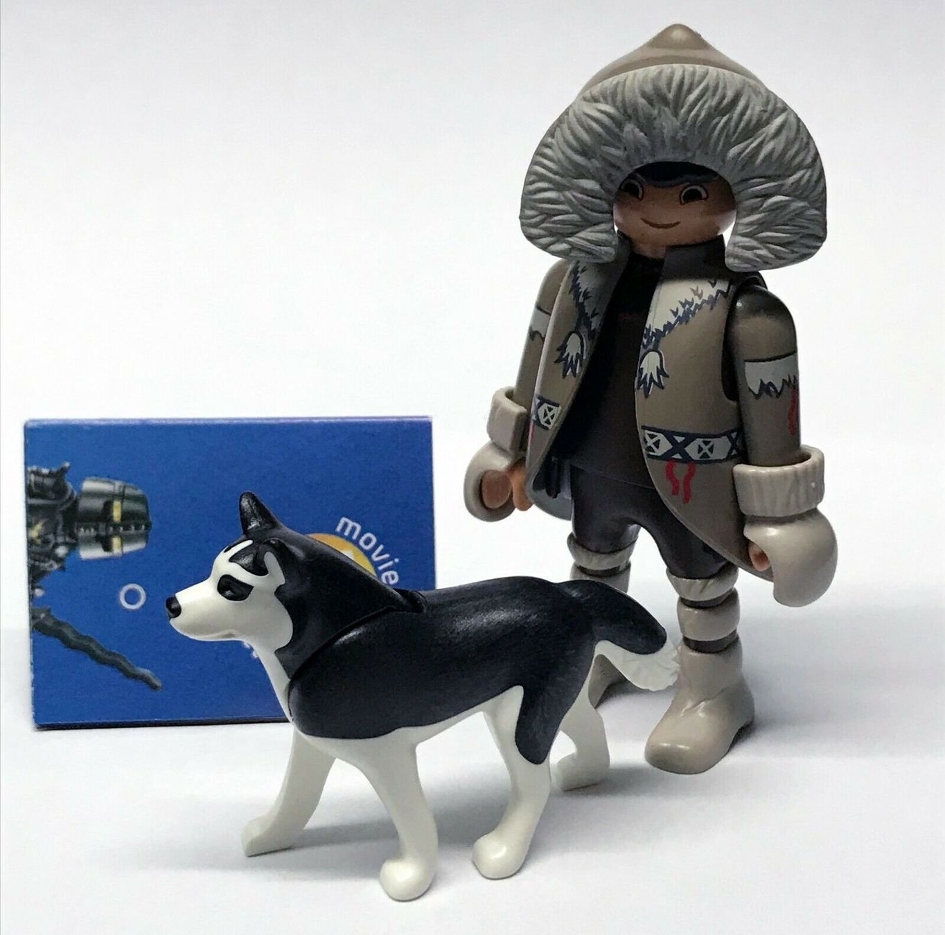 PLAYMOBIL FI?URES 70139 THE MOVIE 02 INUIT ESKIMO WITH HUSKY (Neu ...