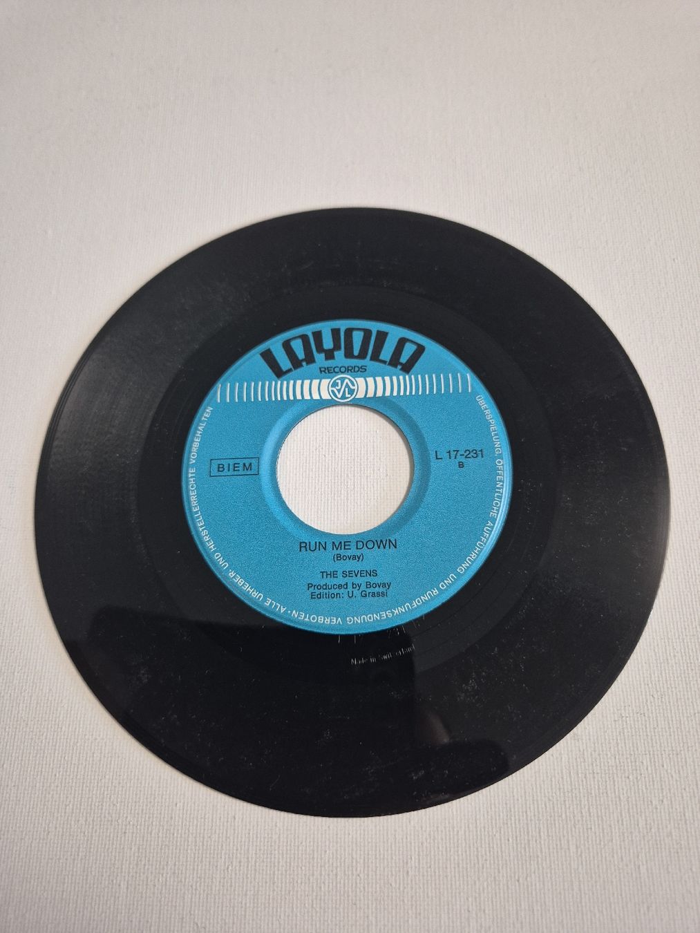Dischi in vinile: The Sevens I'm Not The Right / Run Me Down -  Single 7  , CH – Usato da Uster venduto da newwave0 3