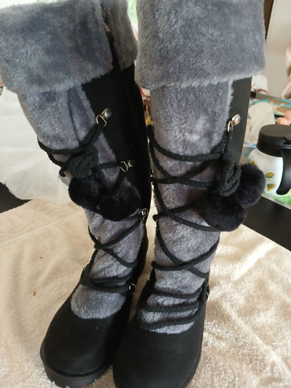 Scarpe da donna: damen stiefel gr. 35 – Nuovo e nell'imballaggio originale da St. Silvester venduto da Rosa-1964 1