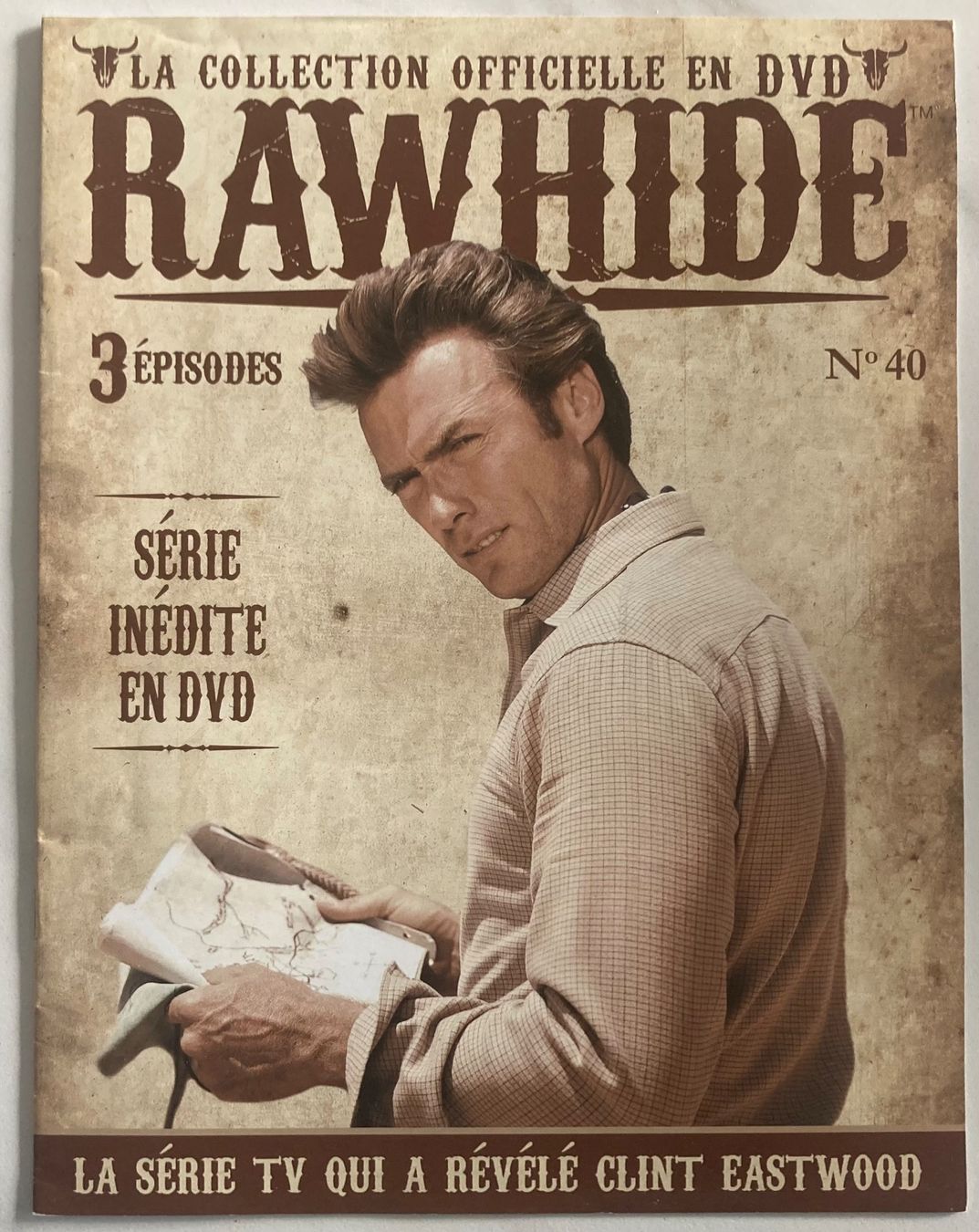 Tutti i DVDs: CLINT EASTWOOD - RAWHIDE N°40 – Usato da Poliez-Pittet venduto da Newtown-Records 1