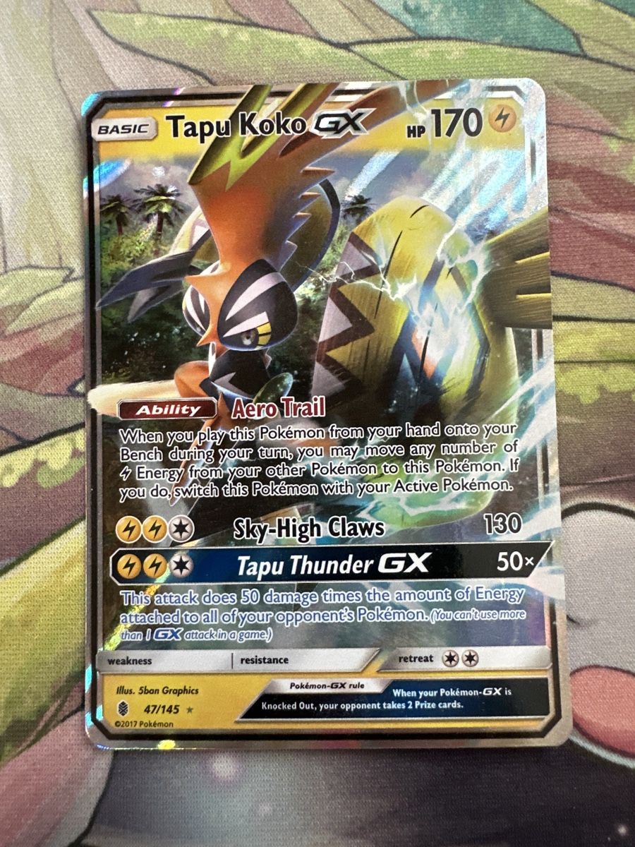 Pokémon Carte collezionabili: Tapu Koko GX – Usato da Biel/Bienne venduto da LaenzHD