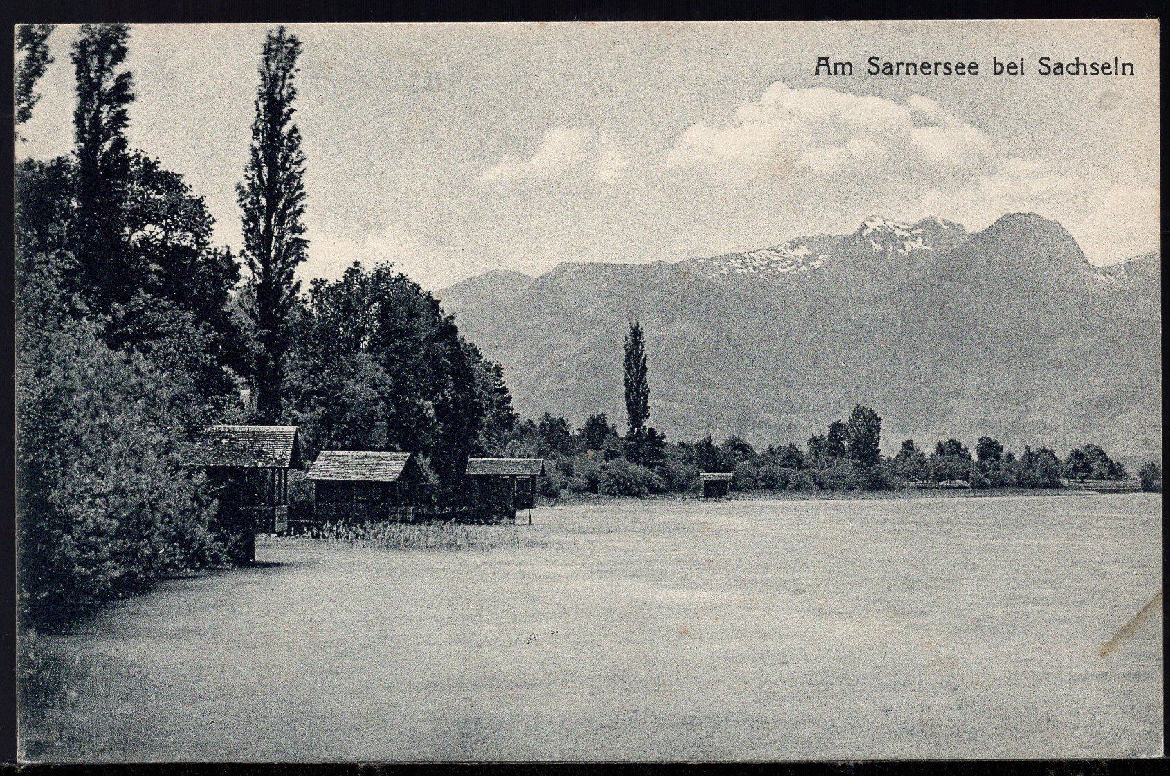 Cartes postales: Am  Sarnersee,  bei  SACHSELN – D'occasion à Aarau par kufi44
