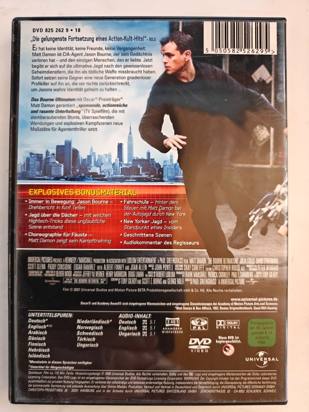 Alle DVDs: Das Bourne Ultimatum – Gebraucht aus Filzbach von Sabenasi 1