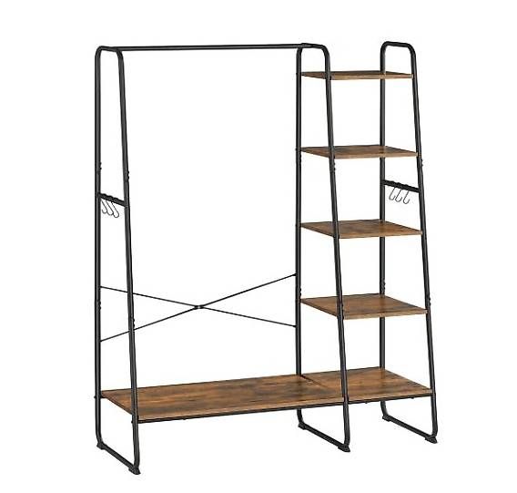 Armadi: Vasagle Jilly: Wardrobe with 5-tier shelf – Nuovo (secondo la descrizione) da Bern venduto da sam_zkm9