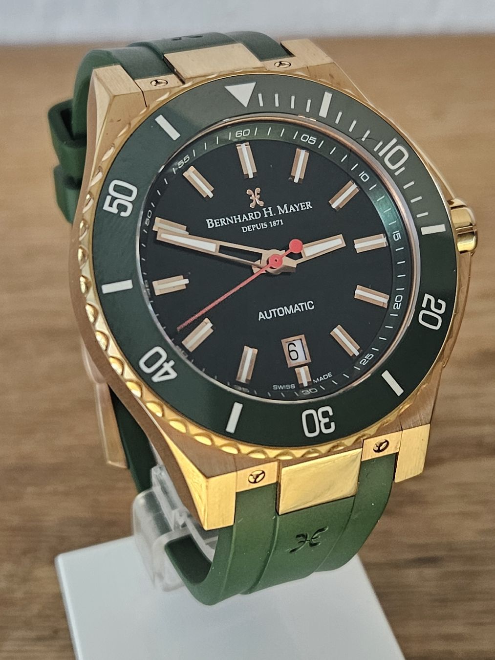 Orologi: Bernhard H. Mayer Automatic Herrenuhr 44mm – Usato da Flamatt venduto da pie_f9zm 1