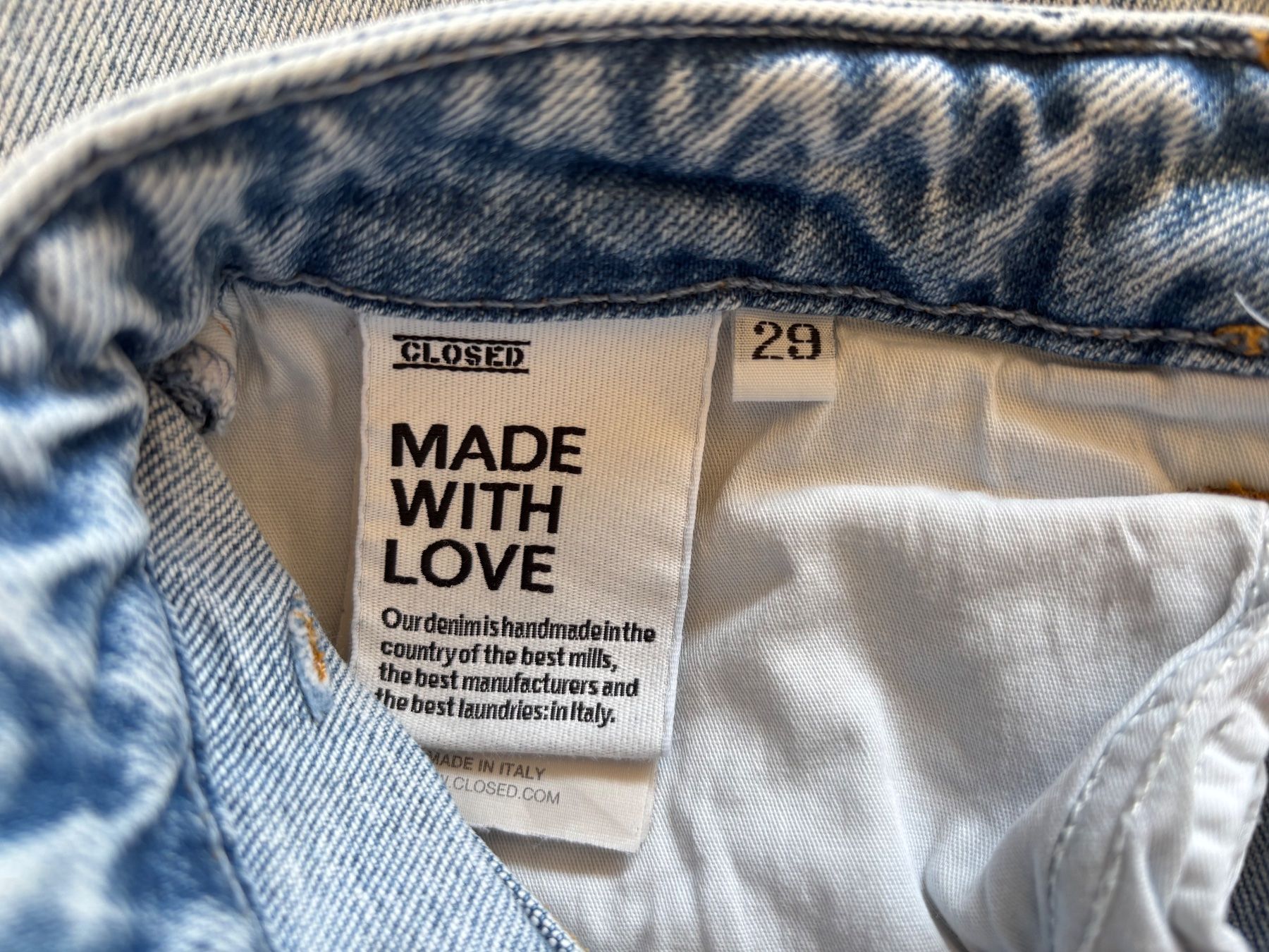 Closed Jeans: CLOSED "BAKER HIGH" Jeans Gr. 29 – Usato da Zürich venduto da missmodernage 6