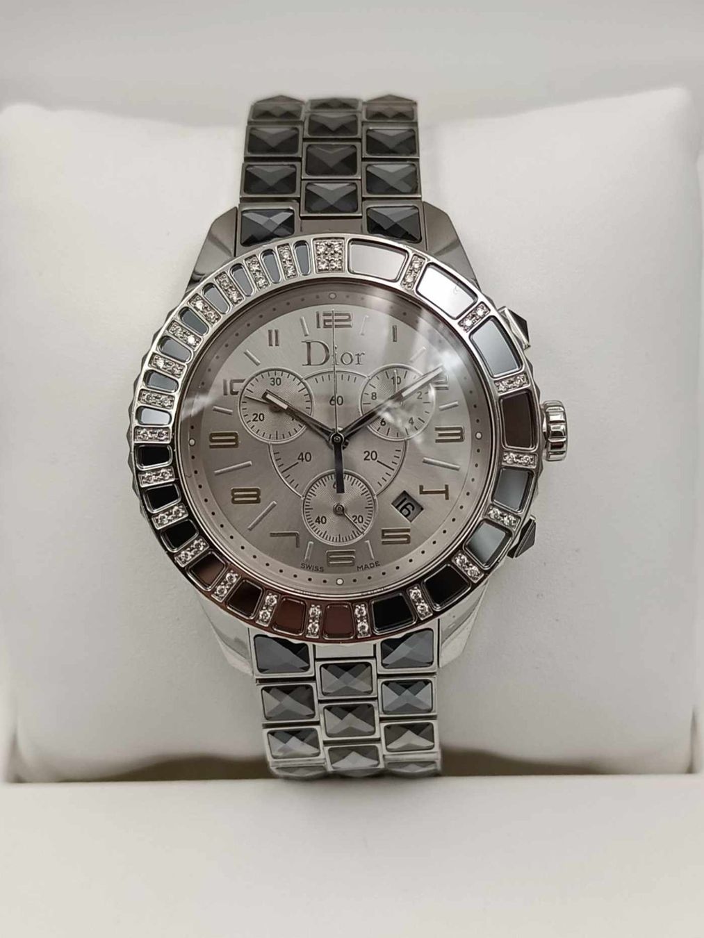 Dior Orologi: DIOR " CHRISTAL " CHRONOGRAPH 38 MM – Usato da Luzern venduto da EdiGem