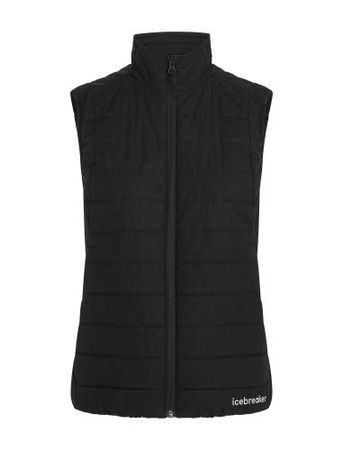 Icebreaker Women 1360 MerinoLoft Vest - black (Grösse: L)