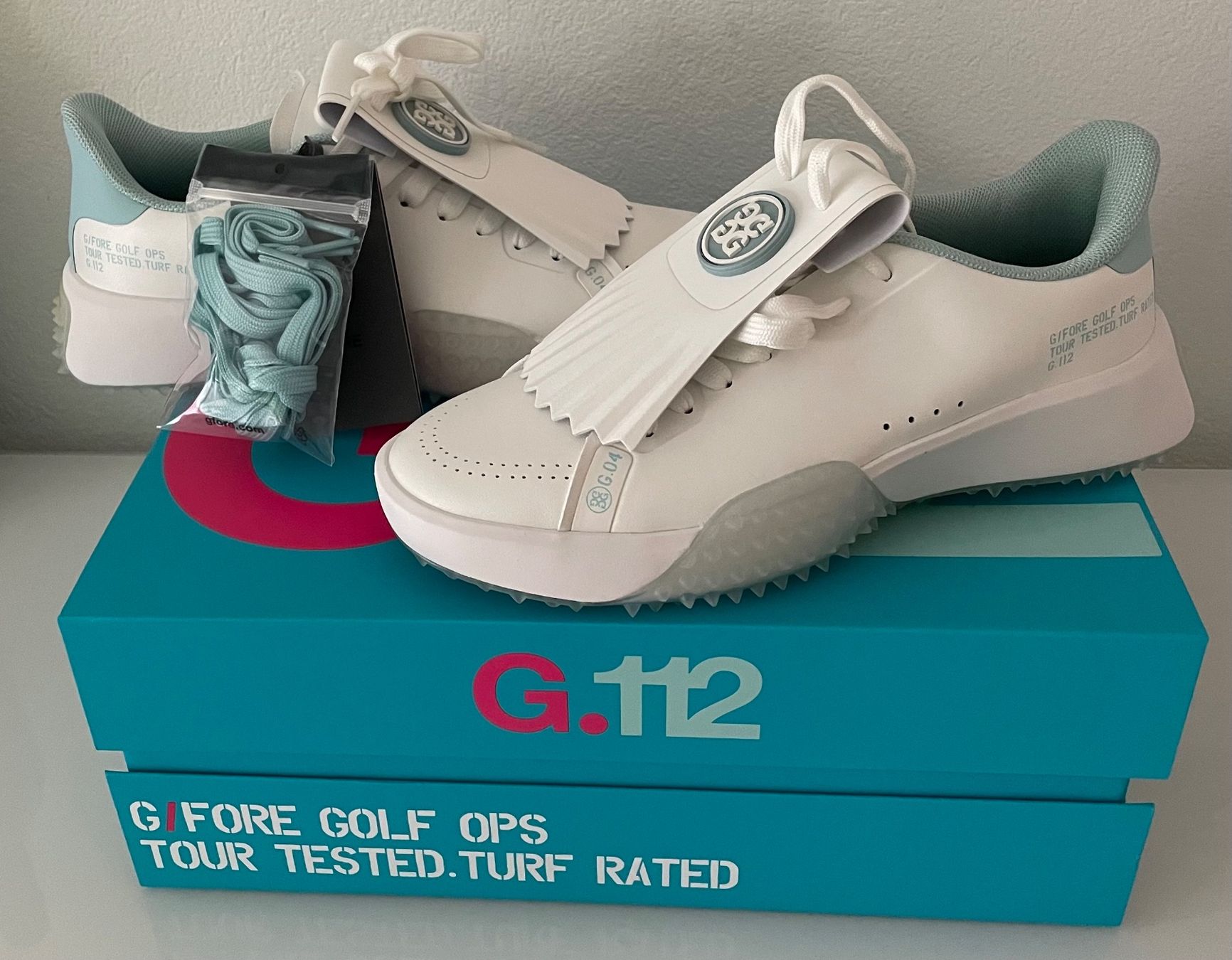 Scarpe da donna: G/FORE G.112 Golfschuhe – Nuovo e nell'imballaggio originale da Schaffhausen venduto da London114 1