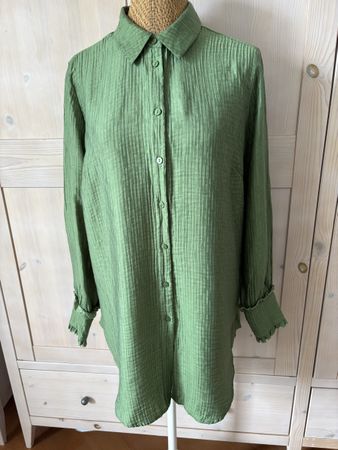 Grüne Bluse Gr. M/L