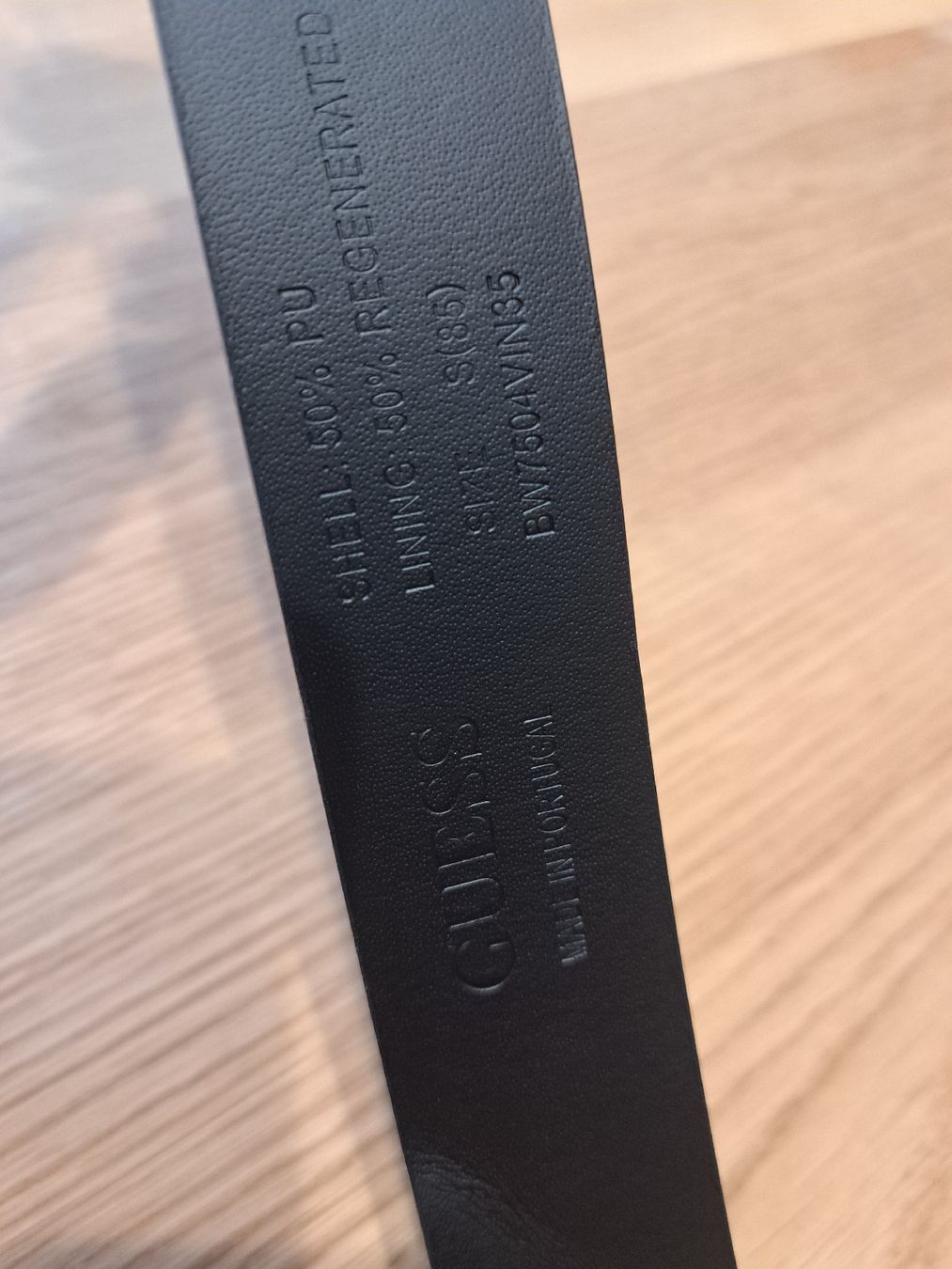 Guess Gürtel: Guess Gürtel schwarz 90 cm – Gebraucht aus bazenheid von salerno007 3