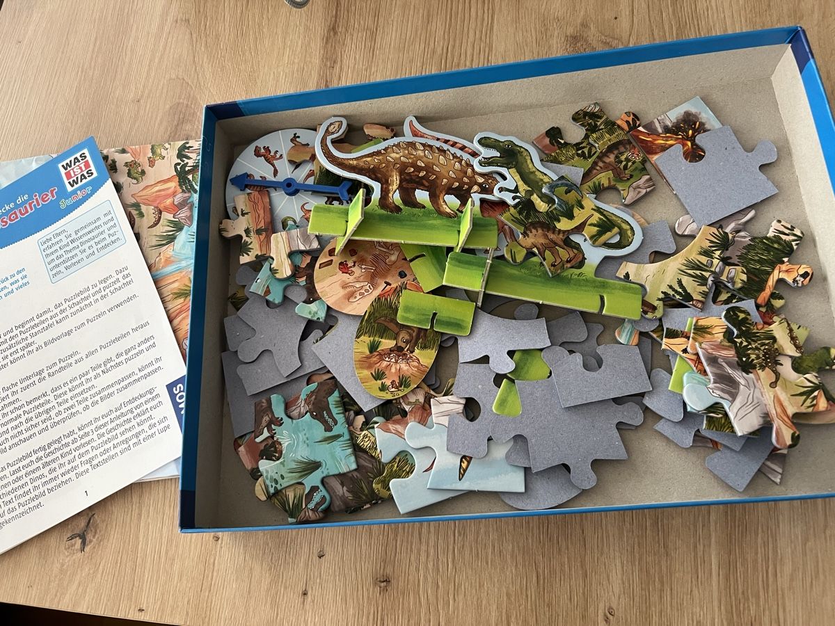 Kosmos Spiele: Dinosaurier Puzzle, Wissensspiel, 5+ – Neu (gemäss Beschreibung) aus Thun von Siladi 2