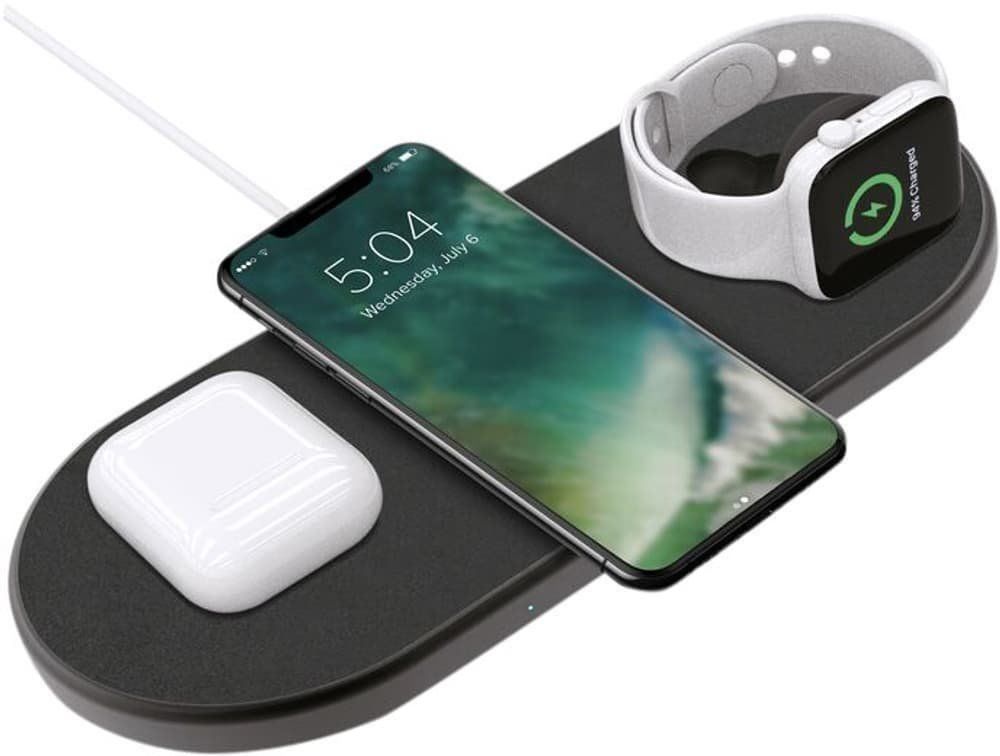 Caricabatterie: XQISIT 3in1 Wireless Qi-Ladegerät Charge – Nuovo (secondo la descrizione) da Weinfelden venduto da SEYBOY 1