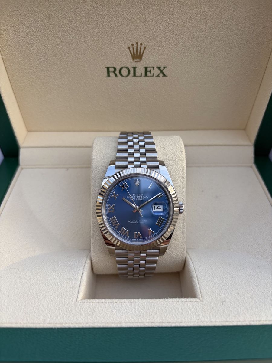 Rolex Orologi: Rolex Datejust 41 Azzuro – Usato da Würenlos venduto da wild-car 1