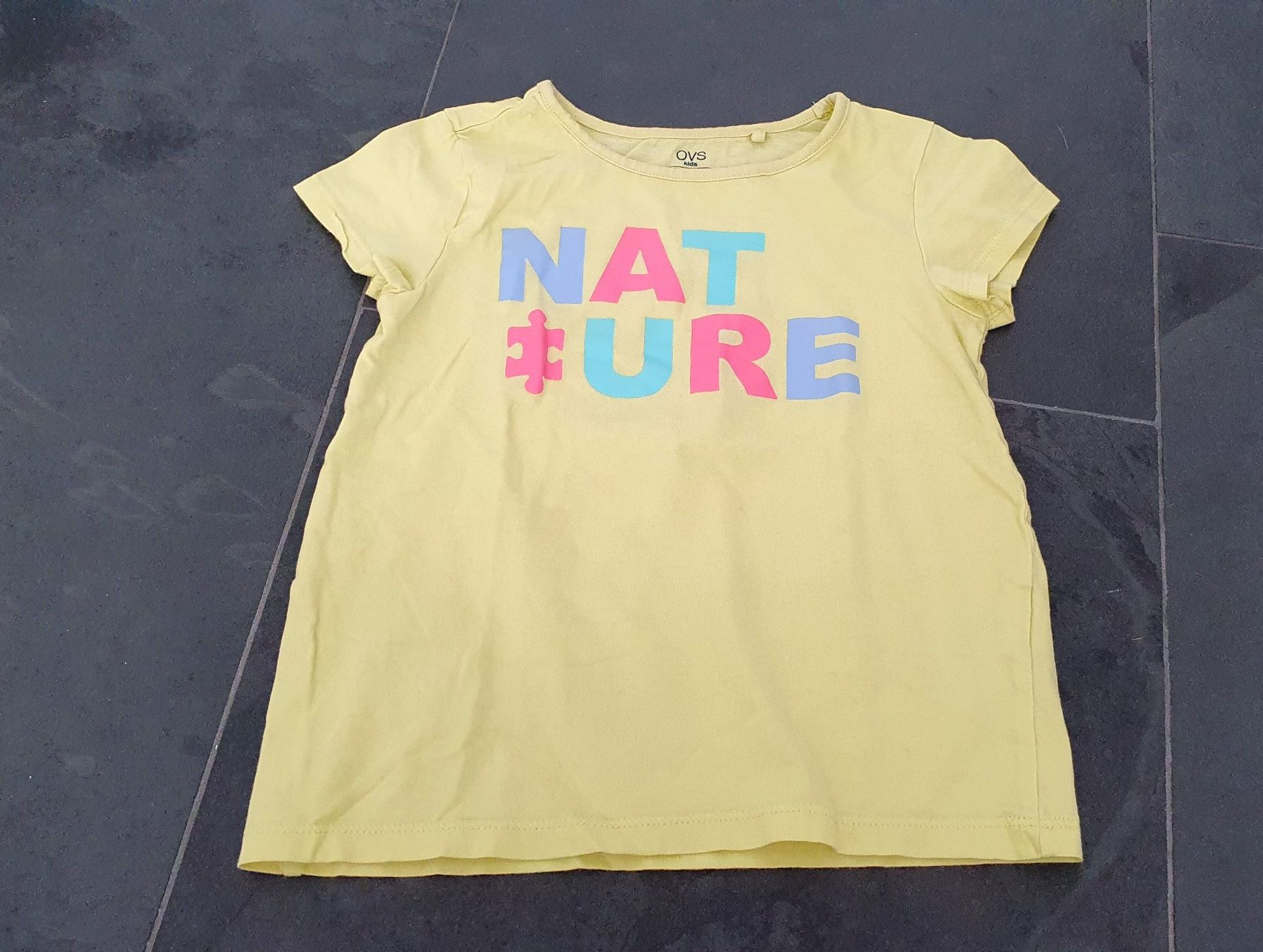 Camicette, T-shirt & Top: ++ T-Shirt in gelb ++ Gr. 122 ++ – Usato da Chur venduto da aladin_04