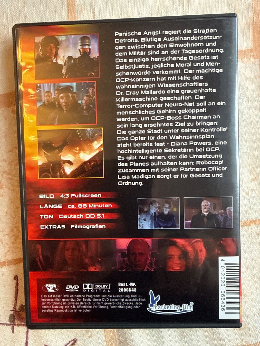 Alle DVDs: RoboCop 4 Law & Order – Gebraucht aus Schaffhausen von D-MAC 1