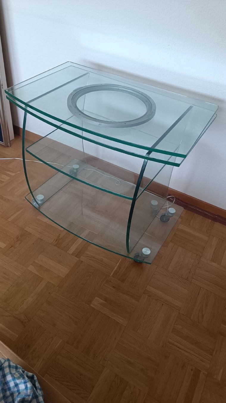 Pfister Mobili TV: LETZTANGEBOT: Fernseh-/ TV-Möbel aus Glas – Usato da Baden venduto da zuppel 2