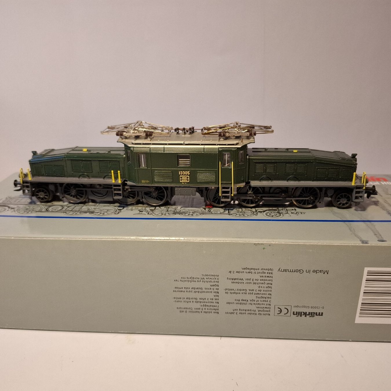 Märklin Modellini di ferrovie: Märklin Krokodil 13305 – Usato da Sargans venduto da Pfiffii