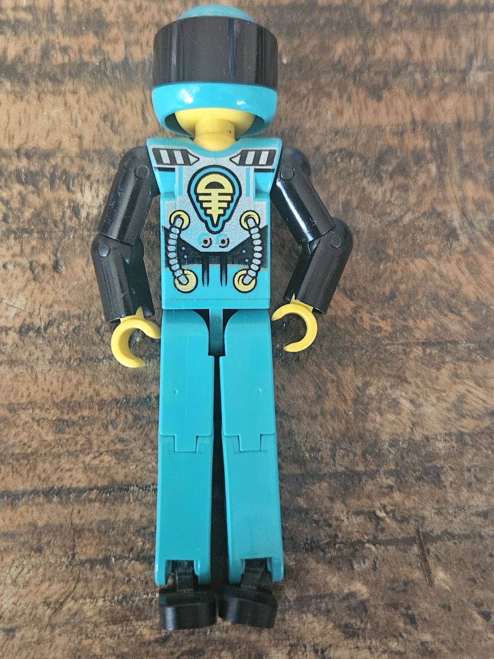 Lego Kit di costruzioni: lego Technic Figure Dark Turquoise tech013a – Usato da Confignon venduto da Ecrofigs