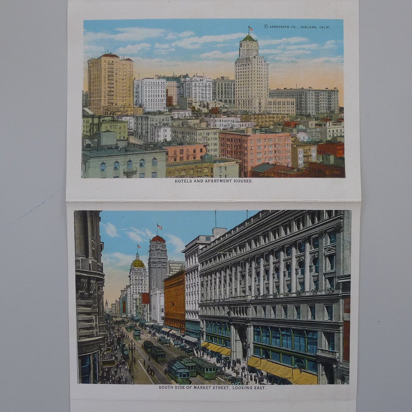 Cartoline postali: 1928, Leporello San Francisco +Panorama- & Einzelansichten – Usato da Sursee venduto da Luzernerraute 6