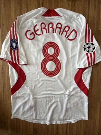 Original Gerrard Liverpool 2007/08 Trikot L UCL