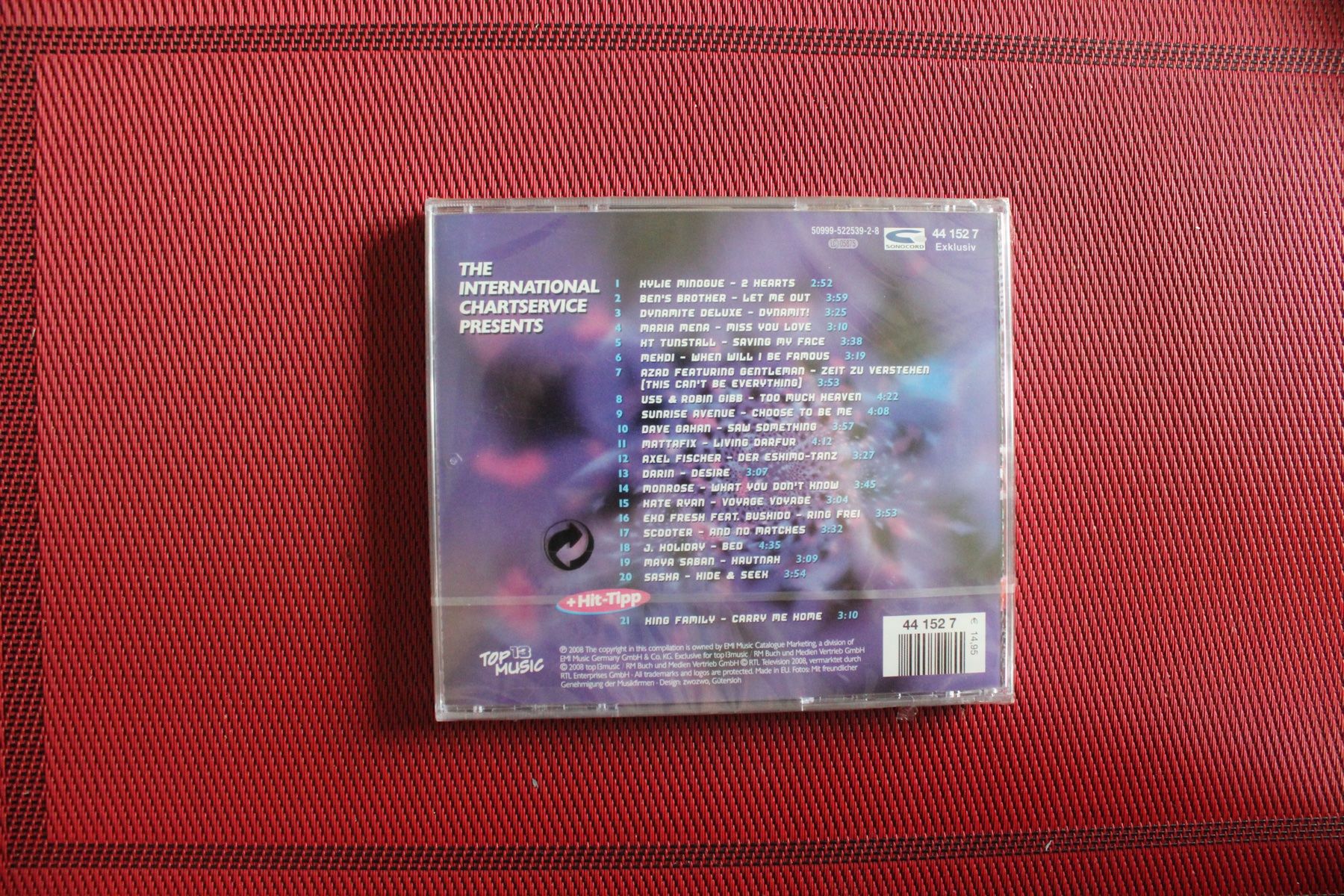CD: Chart Boxx Hit-Tipp The international Chartservice Presents – Nuovo e nell'imballaggio originale da Geroldswil venduto da CD-Verkauf-2022 1