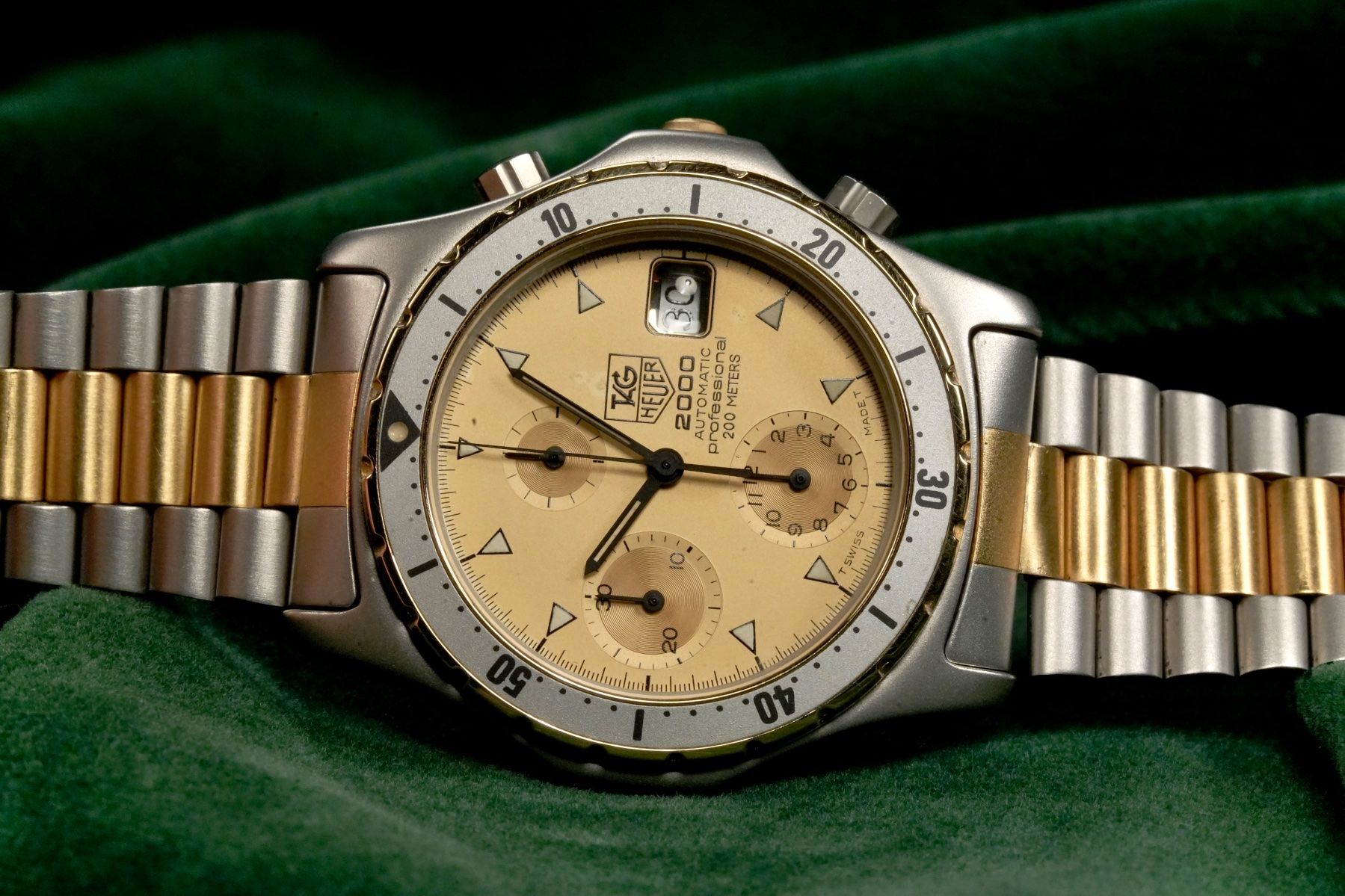 Tag Heuer Orologi: Tag Heuer 2000 Automatic Chronograph Ref. 176.004 Cal LWO283 – Usato da Morcote venduto da chronoservice