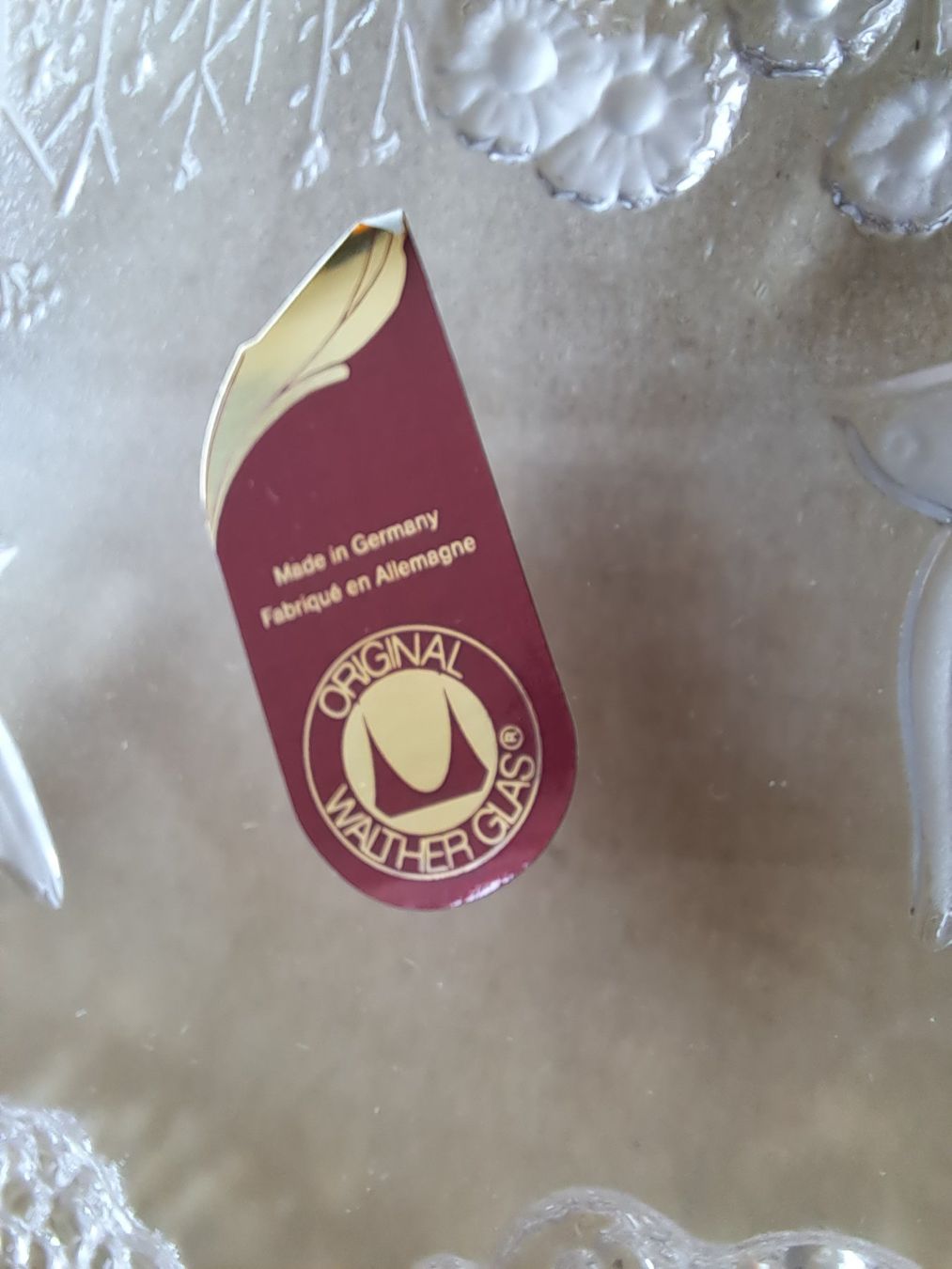Walther Glas Servierplatten: Glasplatte für Apéro, Kuchen etc. – Neu und originalverpackt aus Untervaz von mei_6rrd 1