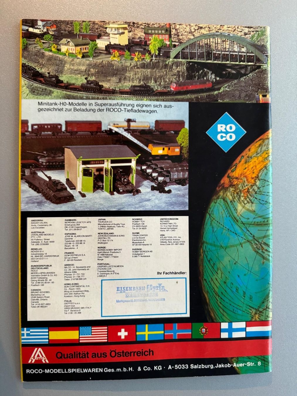 Roco Modellini di ferrovie: ROCO - Gesamtprogramm 1979 – Usato da Fehraltorf venduto da Success 1