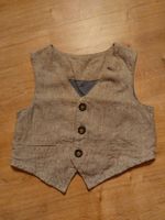Gilet / Weste, Baumwolle/Leinen, Gr. 74, Top Zustand!