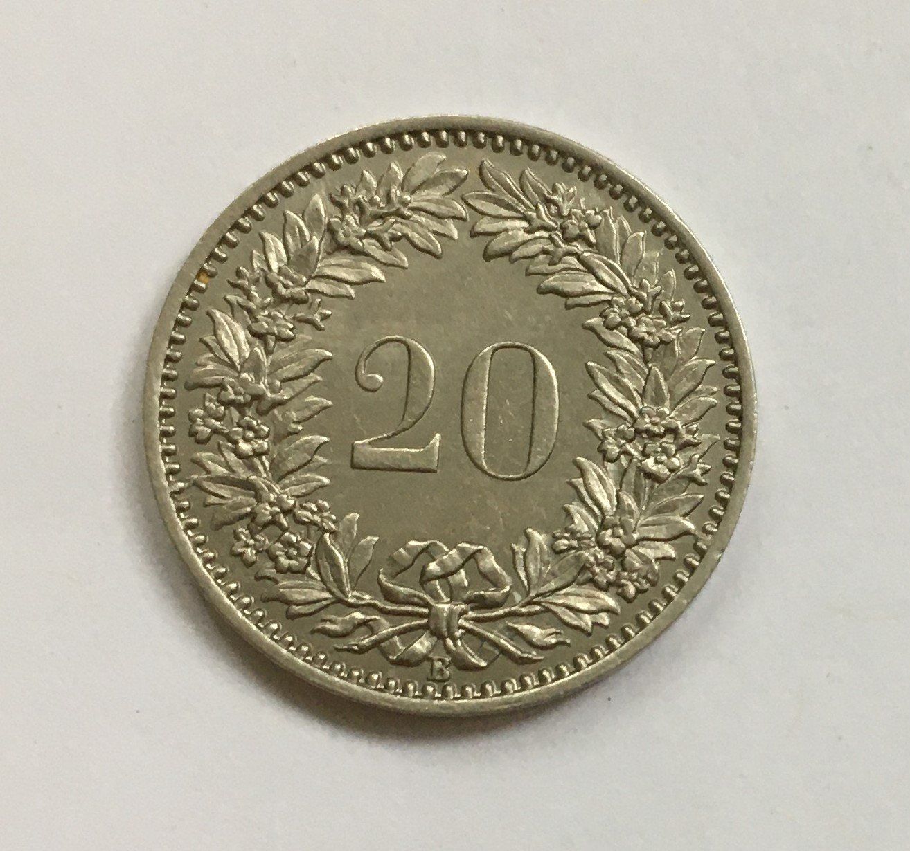 Tutti le monete: 1881 20 Rappen -unz – Usato da Kirchberg SG venduto da Helveticus00 1