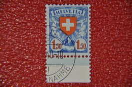 165y Kreidepapier gestempelt