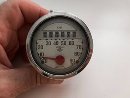 Tacho Veglia Vespa Faro Basso Lambretta Restauriert