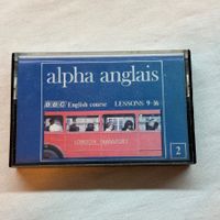 Cassette Cours d'anglais BBC Alpha Anglais 2 9-16 (284)