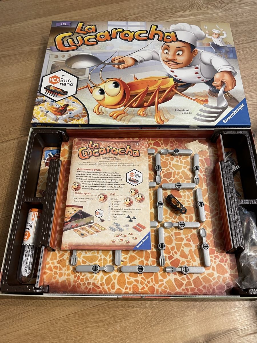 Ravensburger Giochi: La Cucaracha - Das Kakerlakenspiel von Ravensburger – Nuovo (secondo la descrizione) da Kerzers venduto da Butterflyer05