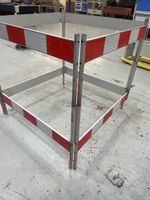 Alu Schacht Absperrgitter, Baustellen Absperrung 4x1m