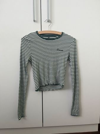 Only Langarmshirt gestreift, Grösse XS