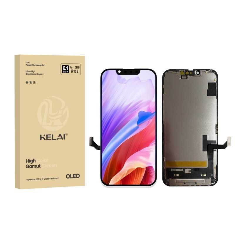 Telefoni cellulari / Smartphones: Ecran iPhone 16E/17E (Soft OLED) KELAI - Support IC Change – Nuovo e nell'imballaggio originale da Morges venduto da DA-repa