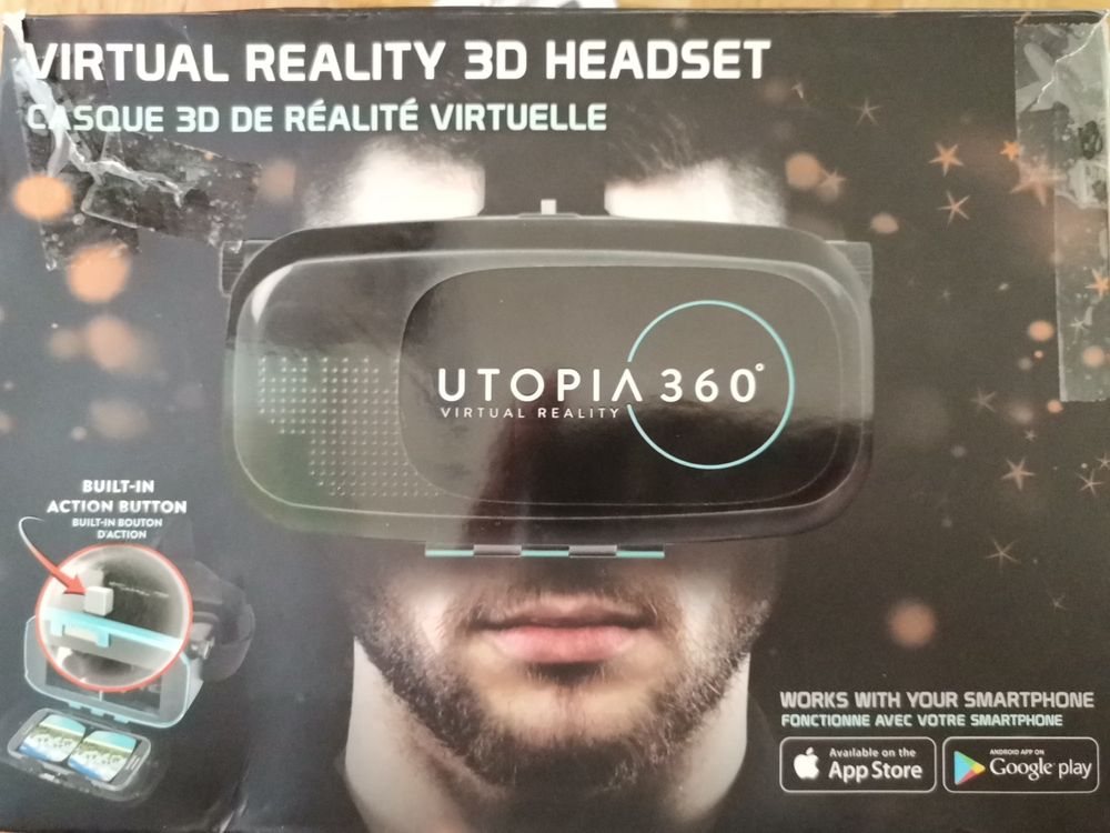 UTOPIA 360 VIRTUAL REALITY 3D HEADSET (Gebraucht) in Thalwil für CHF 1 ...
