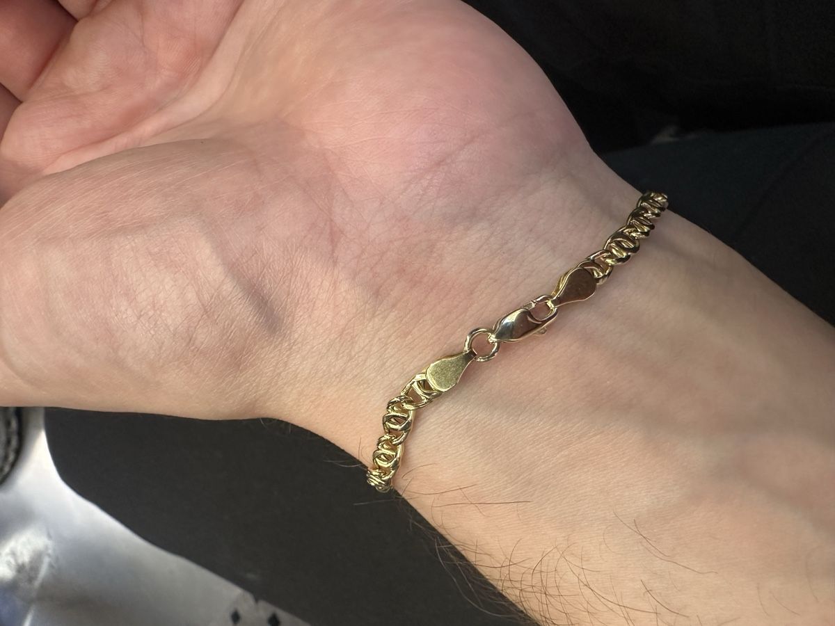 Bracciali & Braccialetti: Elegante Bracciale in Oro 18k GR 4.60 – Usato da Les Avanchets venduto da luc_5qgm