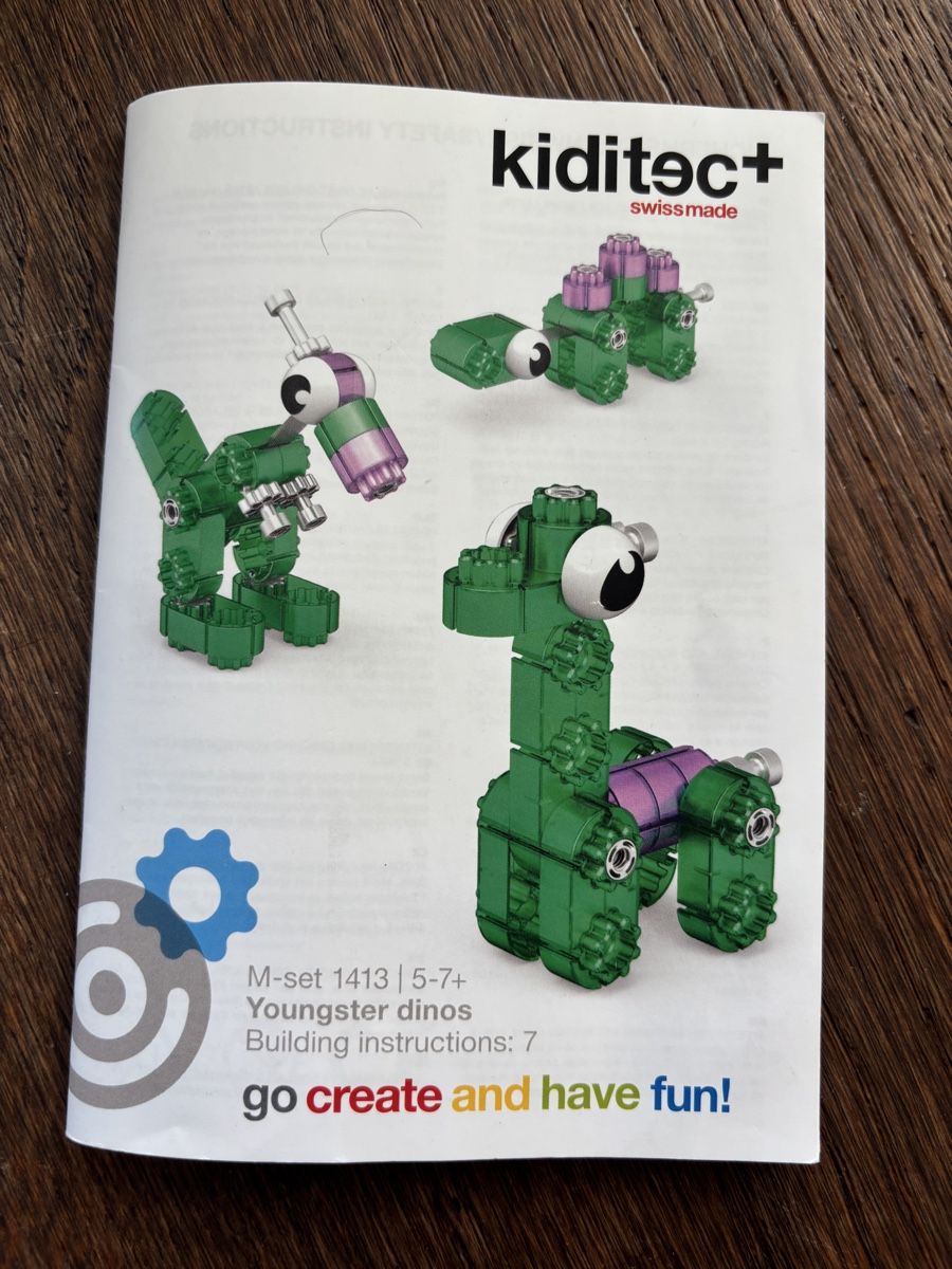 Kit di costruzioni: Kiditec+ Bauset Youngster Dinos – Usato da Unterohringen venduto da eli_j2q2 4