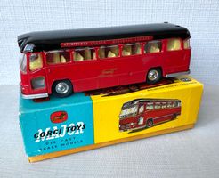🟡🔵 Corgi Toys # 1120 / Midland Motorway Express Coach 1961