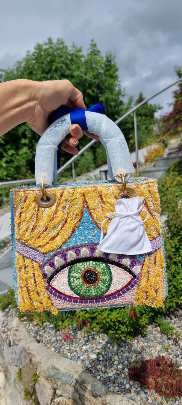 Dior Borse da donna: Tasche Medium Lady Dior Art 7th Edition – Nuovo e nell'imballaggio originale da Hildisrieden venduto da Beka23 1