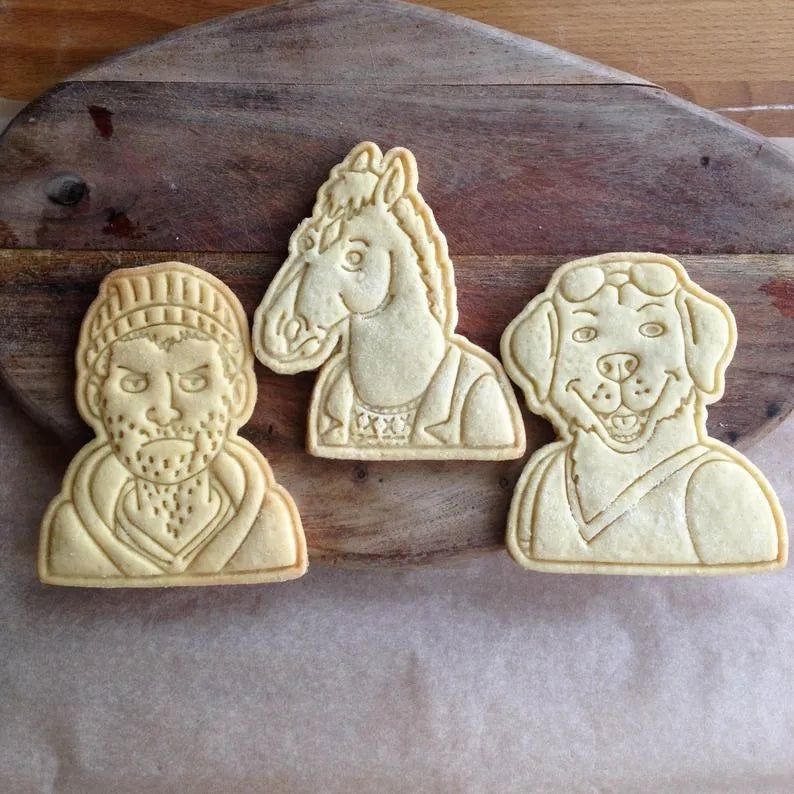 Teglie da forno: Bojack Horseman Ausstechformen-Set – Nuovo (secondo la descrizione) da Richterswil venduto da Tamas_K 4